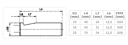 Cylindrical driver with central release and chucking surface